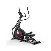 PowerMax Fitness EC-1800 Commercial Elliptical Trainer with Adjustable Stride Length, Bluetooth App